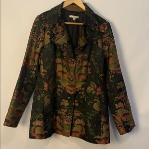 Cabi Asian Embroidered Jacket